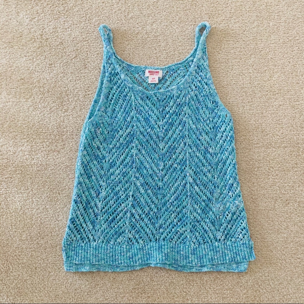 Girls crochet tank